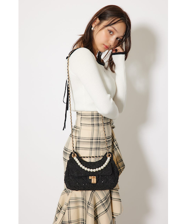 2WAYパッドロックショルダーバッグ