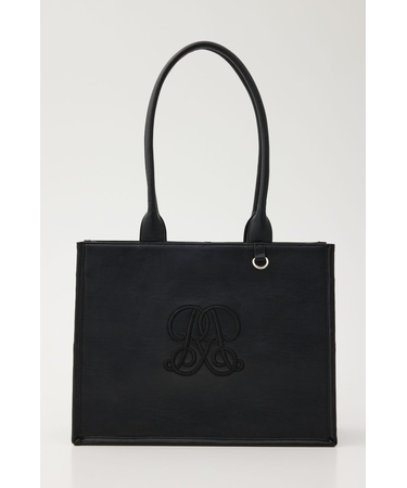 【WEB限定】WRRロゴフェイクレザートートバッグ