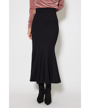 バックレースアップデザインマーメイドスカート