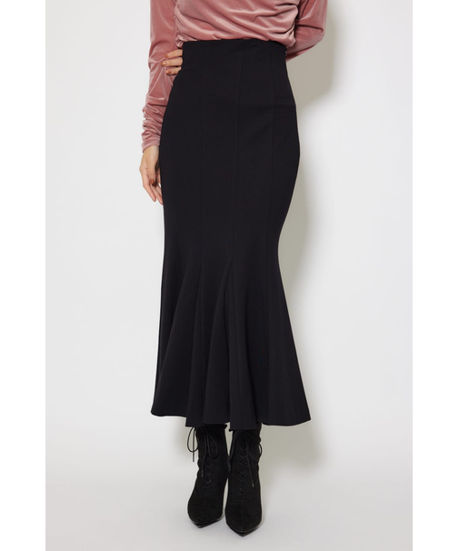 バックレースアップデザインマーメイドスカート