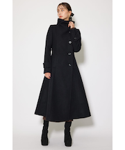 【1月下旬以降お届け】25オーバーネックシンデレララインコート