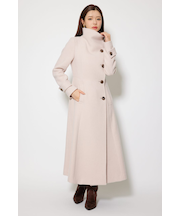 25オーバーネックシンデレララインコート