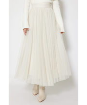 デコレーションチュールフレアスカート