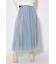 デコレーションチュールフレアスカート