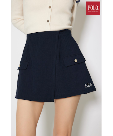【POLO BCS】ポケットディティールスコートショートパンツ