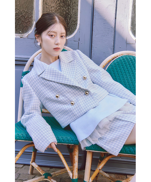 ツイードショートジャケット