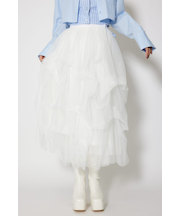 ランダムタックチュールスカート