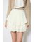 プリーツティアードミニスカート