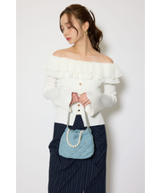 チェーンデコレーションミニバッグ