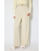 ベルトポイントハイウエストワイドパンツ