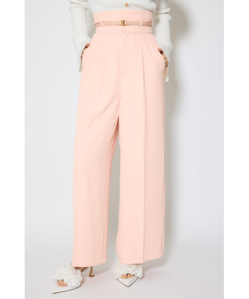 ベルトポイントハイウエストワイドパンツ