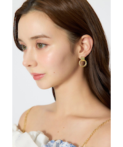 ファインループサークルピアス