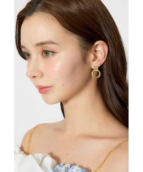 ファインループサークルピアス