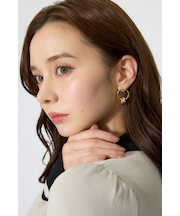 メタルループピアス