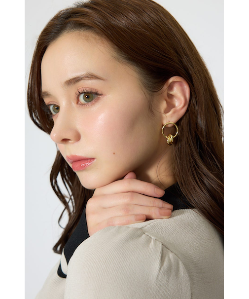 メタルループピアス