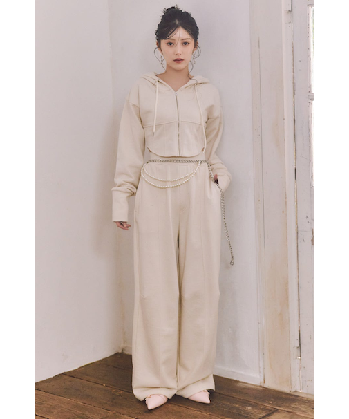 ルーズスウェットパンツ