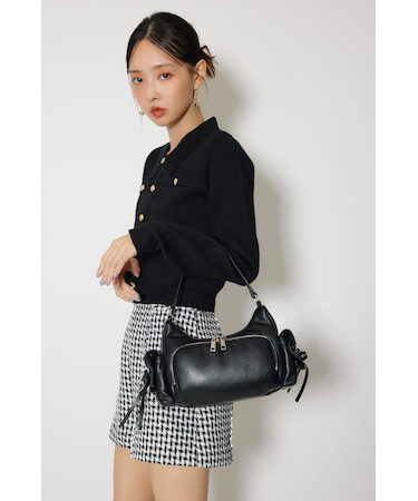 3ポケットミニリボンショルダーバッグ