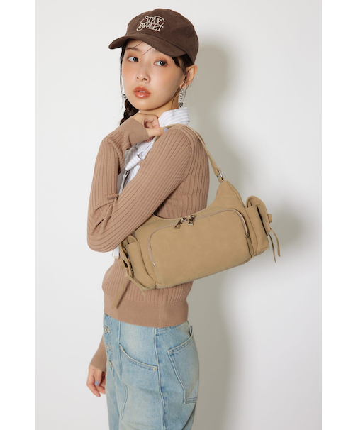 3ポケットミニリボンショルダーバッグ