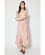 テーラードデザインロングワンピース