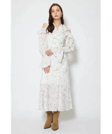 マーメイドフラワーワンピース