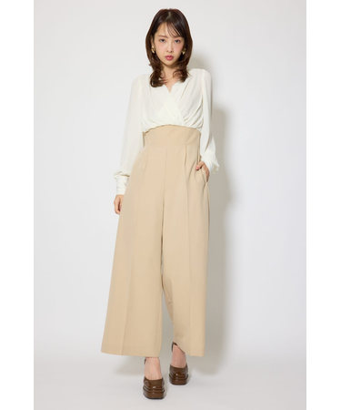 カシュクールデザインロンパース