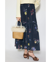 チュールコンビハンドバッグ