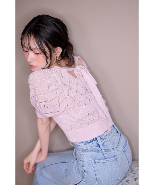 2WAYオフショルビジューカラーハーフスリーブニットワンピース rienda 冬から春にかけて着れるrienda優秀ワンピースをご紹介♡ - - - - - - - - - - - - - - - - - - - - - # 2WAYオフショルビッグカラーKnitOP (110IS773-0291) #ギンガムJQタイトニットOP (110IS573-0051)  #レースドッキングOP (110IS373-0121) #シャーリングフレアOP ...