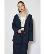 レースディティール2WAYテーラードジャケット