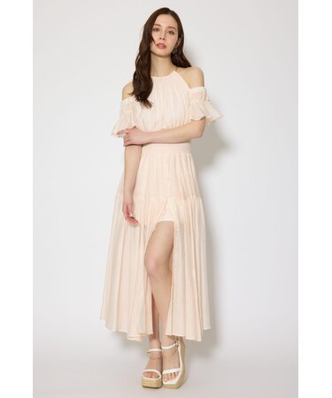 【EC先行発売】2WAYホルターネックロンパース