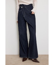 2WAYウエストデザインデニムパンツ