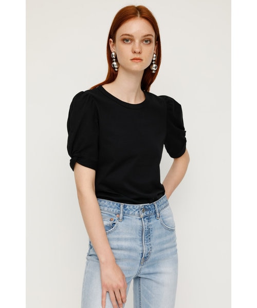 TWIST SLEEVE CUT TOPS｜スライの通販｜&mall（アンドモール）三井