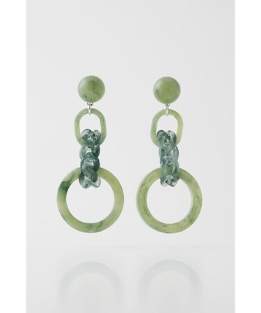 MARBLE CHAIN イヤリング