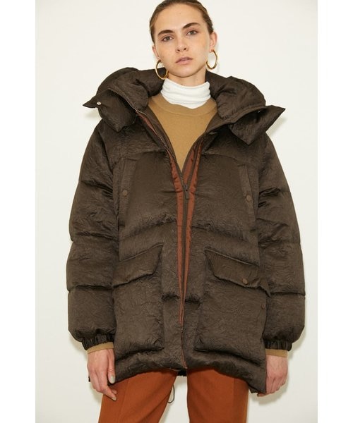 THROW】HEM DESIGN STAND ダウン｜スライの通販｜&mall（アンドモール