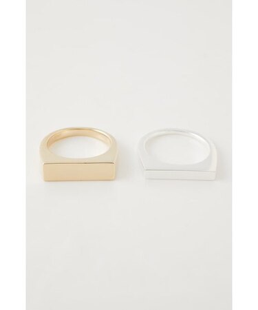 【THROW】TWIN SILVER リング