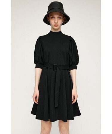 BELTED GODET MINI ワンピース