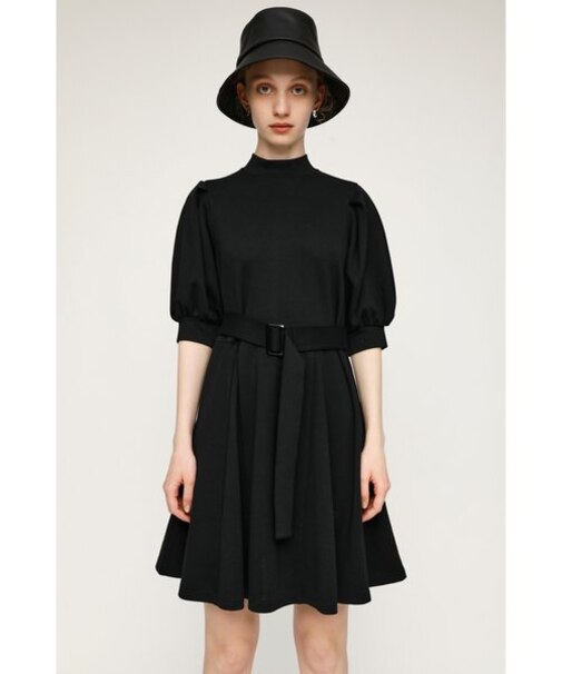 BELTED GODET MINI ワンピース