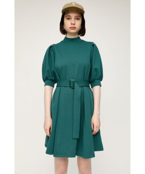 BELTED GODET MINI ワンピース