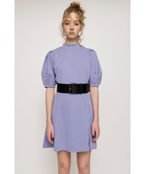 CURVED WAIST MINI ワンピース