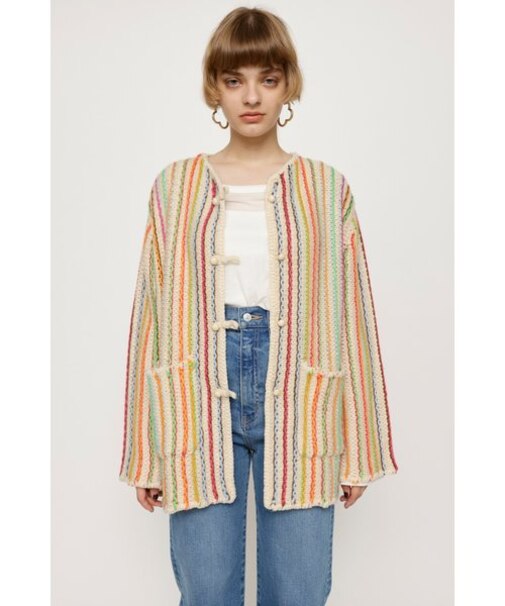 TWIN STRIPE カーディガン