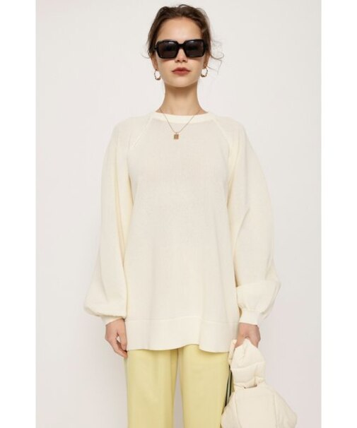 AIRY LIGHT OVERSIZE トップス