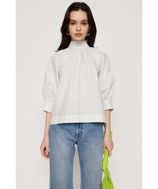 2WAY リボンブラウス