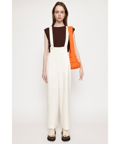 SIDE SLIT RELAX サロペット