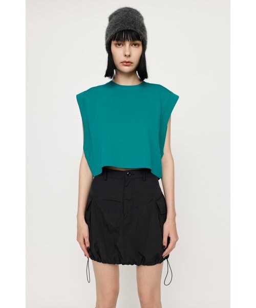 ROLL UP KNIT トップス｜スライの通販｜&mall（アンドモール