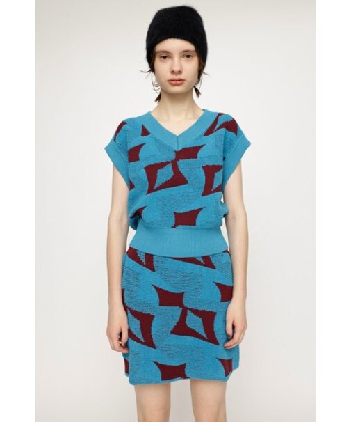 JQ KNIT ショートスカート