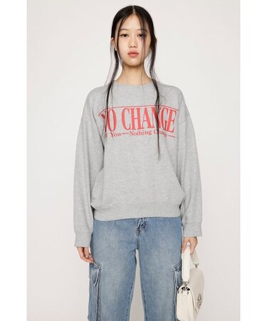 WASHED LOGO スウェット