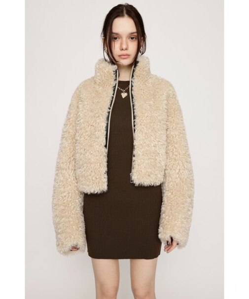 LIGHT CROP BOA ブルゾン｜スライの通販｜&mall（アンドモール）三井 