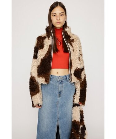 LIGHT CROP BOA ブルゾン