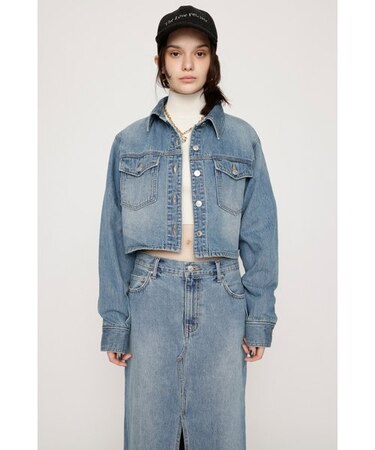 WASHED DENIM SH JK-C