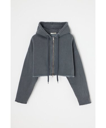 【THROW】CROP SW ZIP パーカー