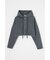 【THROW】CROP SW ZIP パーカー